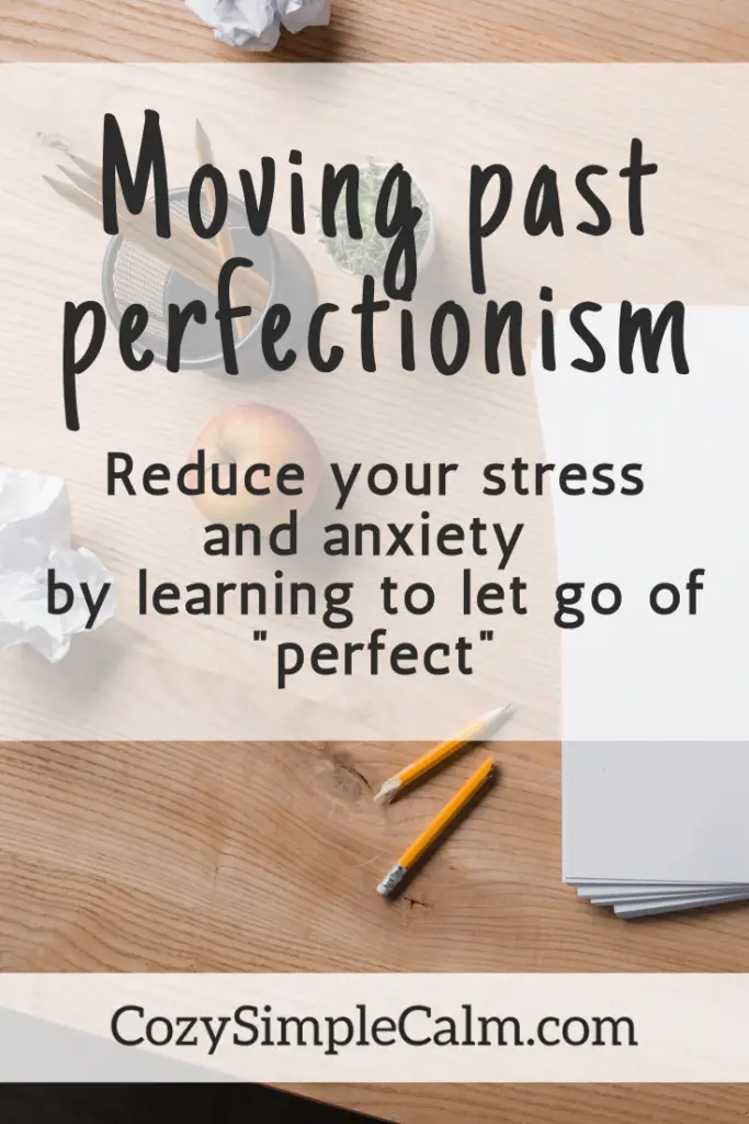 overcoming perfectionism