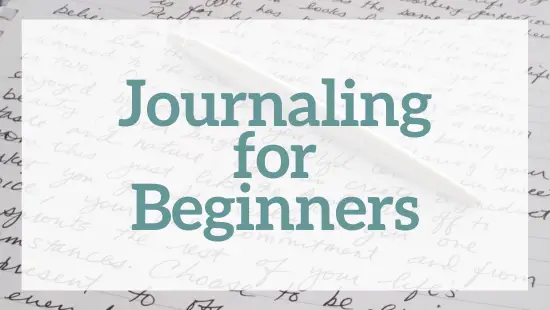 Journaling For Beginners - Cozy. Simple. Calm.