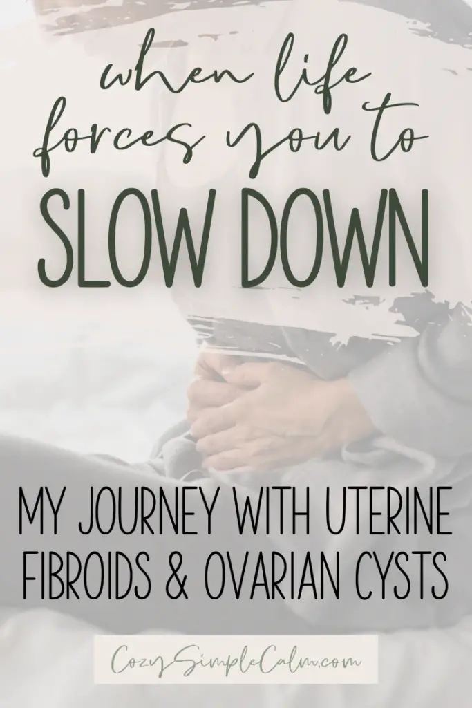 When life forces you to slow down - pinterest pin