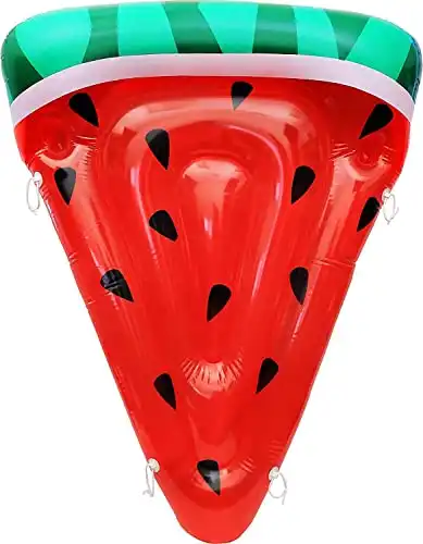 Giant Inflatable Watermelon Slice Pool Lounger