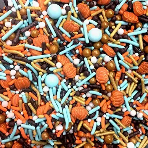 Fall Sprinkles for Decorating Cupcakes, Cakes, Cookies, and More!