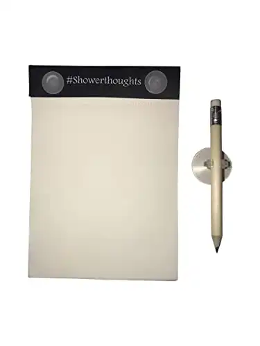 Waterproof Shower Notepad with Pencil