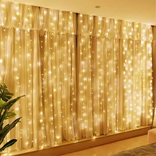 Fairy Curtain Lights with Remote