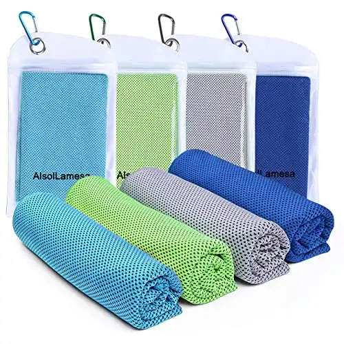 4 Pack of Cooling Towels
