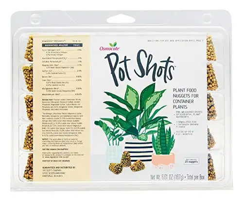 Osmocote PotShots: Premeasured House Plant Food